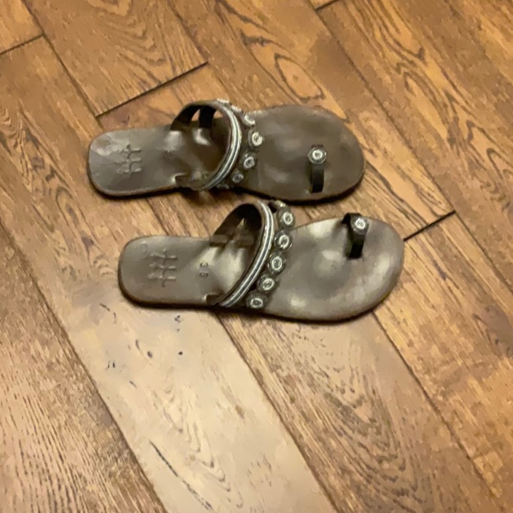 Beaded sandals